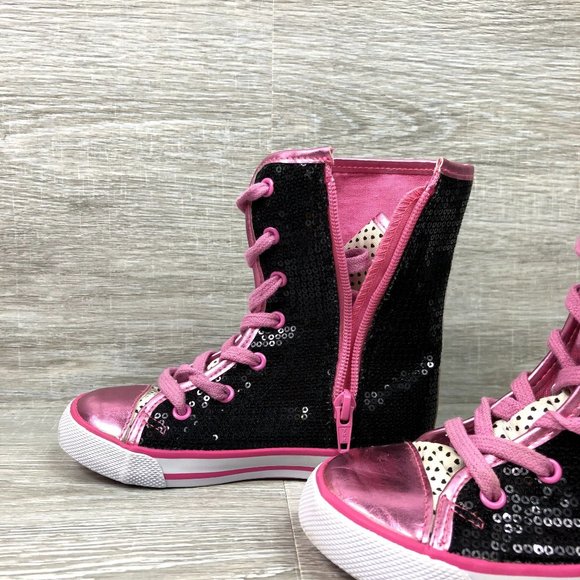 Girls Sanrio Hello Kitty Hi-Tops - Size 10M - Picture 6 of 8